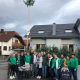 Biberach: Großer Empfang  und Maibaum für Nele Sarah Schilli